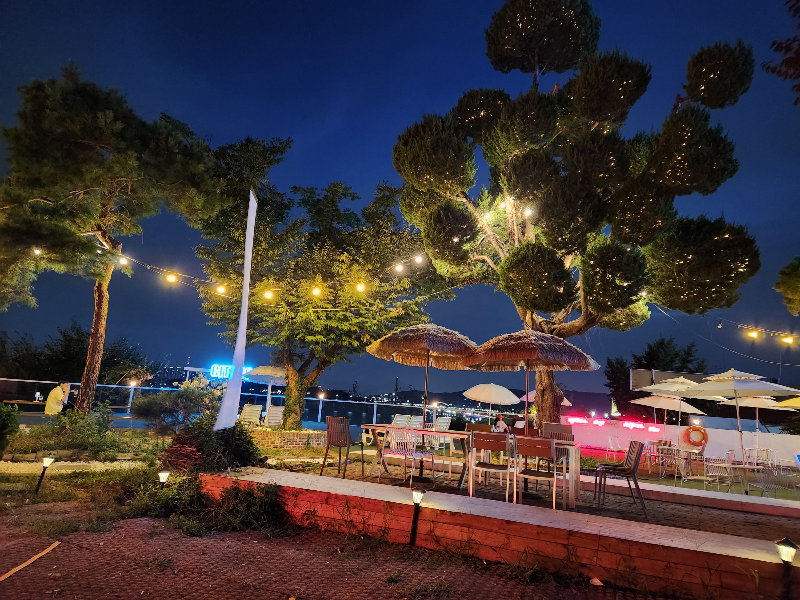 남양주 새벽 한강뷰 카페