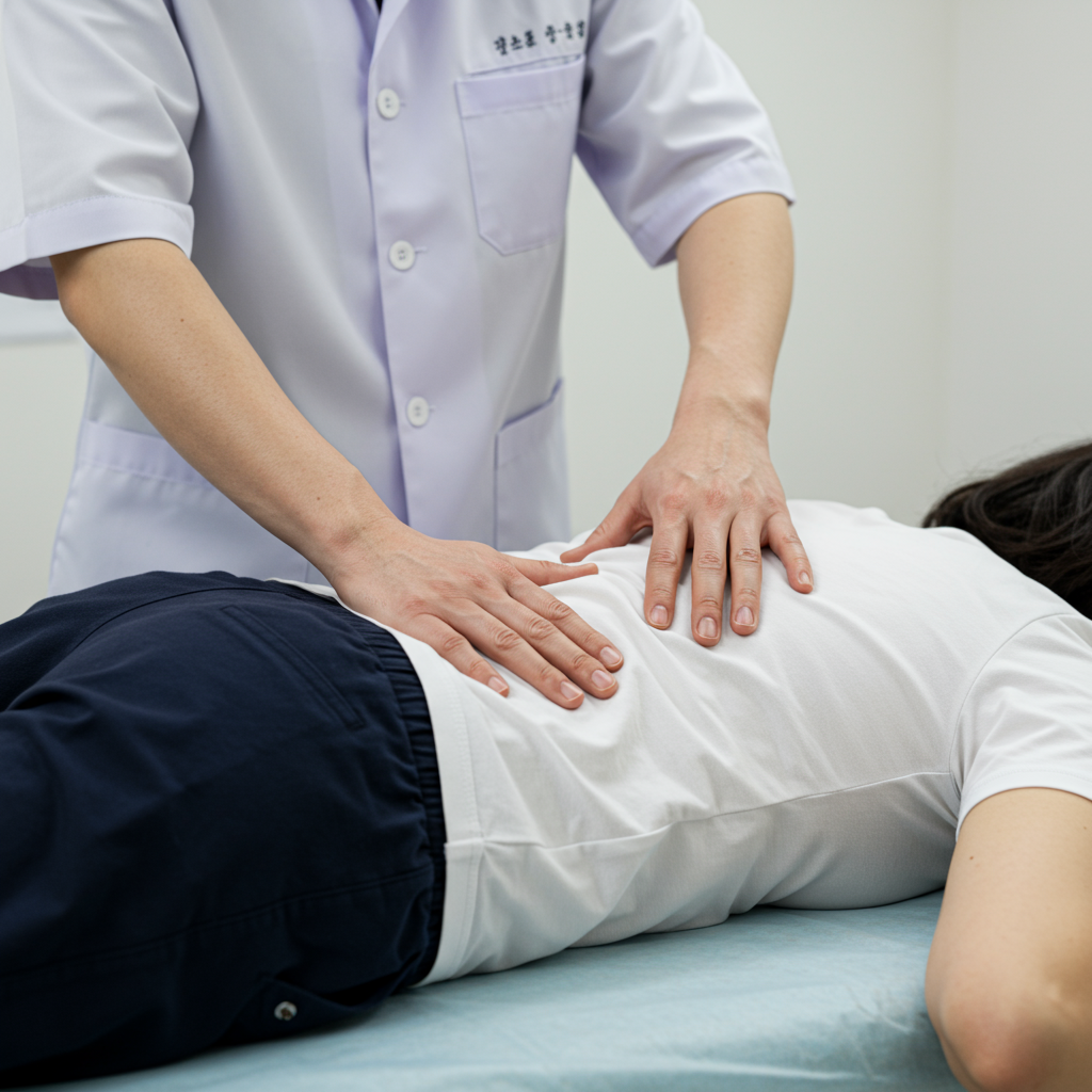 교통사고 후 틀어진 몸의 균형을 바로잡는 추나요법