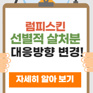 럼피스킨 선별적 살처분