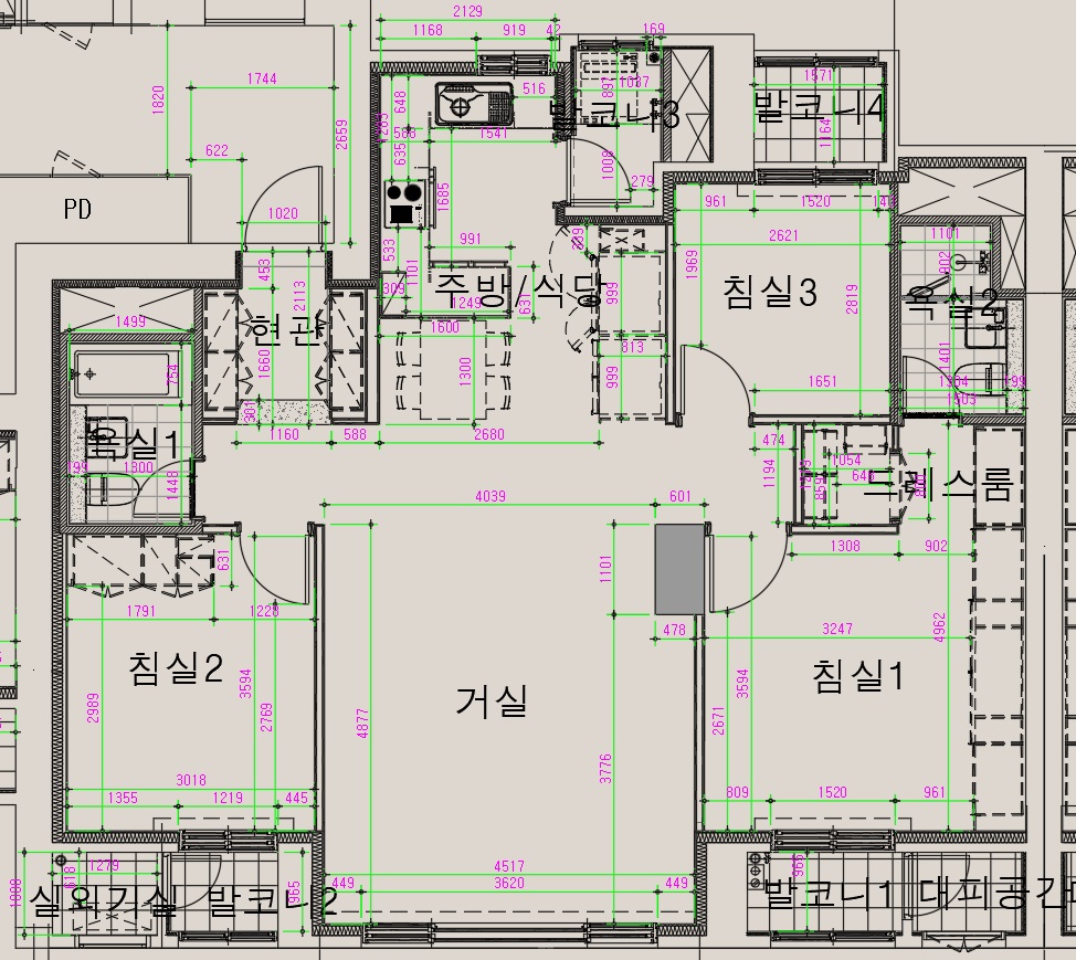 강동밀레니얼 중흥 S 클래스 84A
