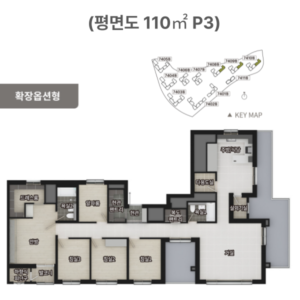엘리프 검단 포레듀 평면도