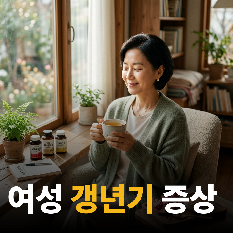 여자 갱년기 증상 30가지 안면홍조 불면증 정보