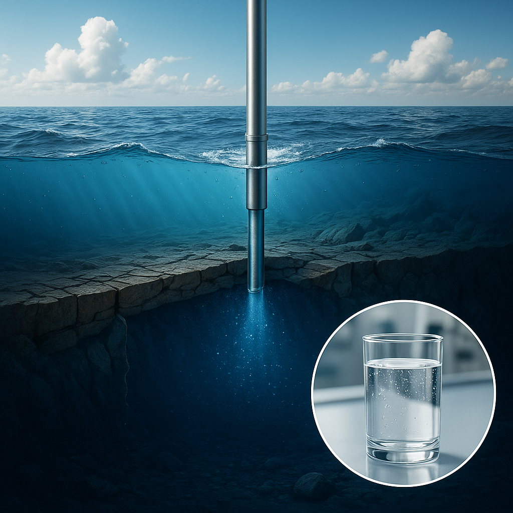 심층수(Deep Sea Water), 지하 1,000m 아래의 물은 안전한가?