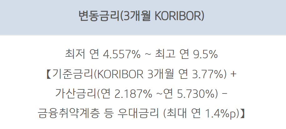 기업은행 새희망홀씨대출