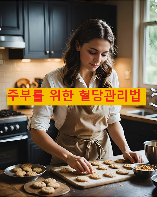 주부를 위한 혈당관리법