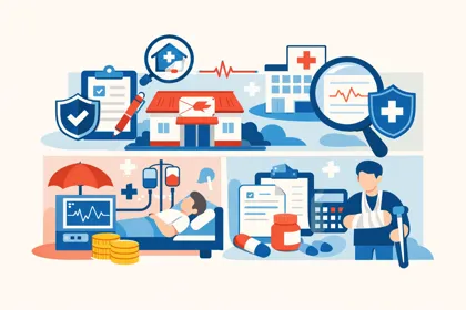 우체국 실손보험 가입조건과 보장 범위를 비교하는 장면4