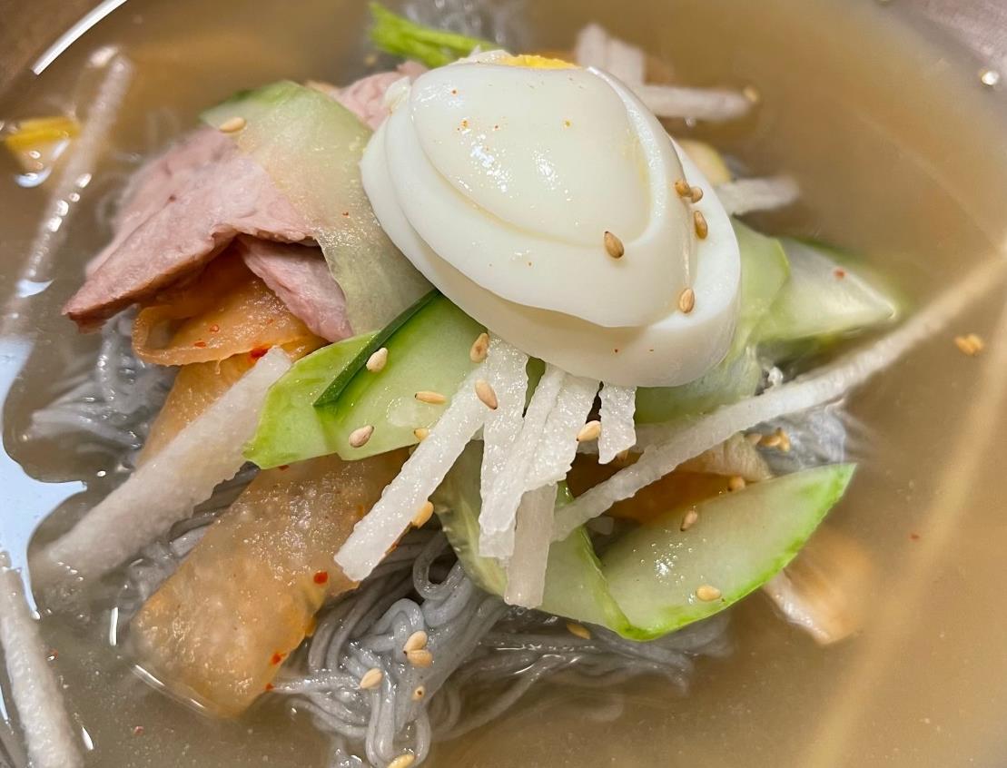 시원한 6시내고향 냉면 물냉면