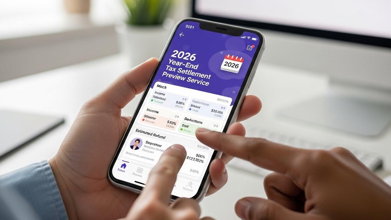 2026 연말정산 미리보기 서비스