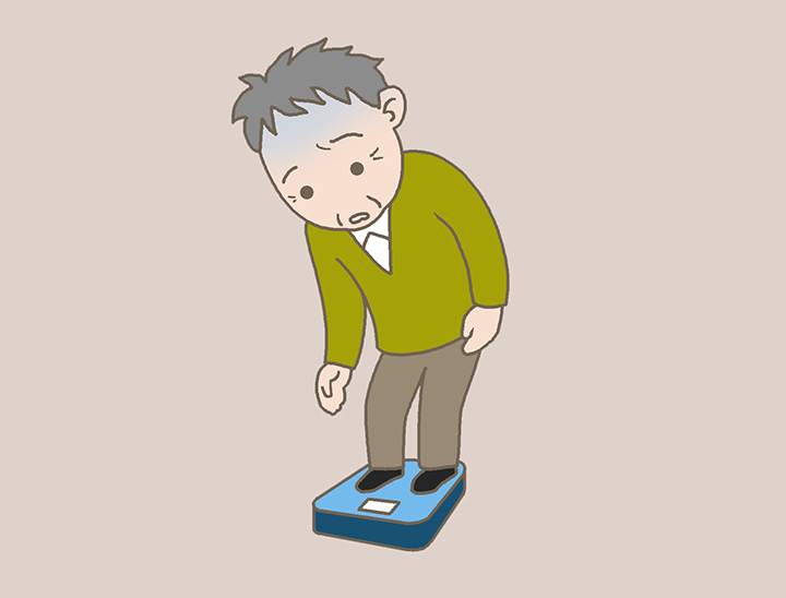 식욕-부진으로-체중이-감소한-남성