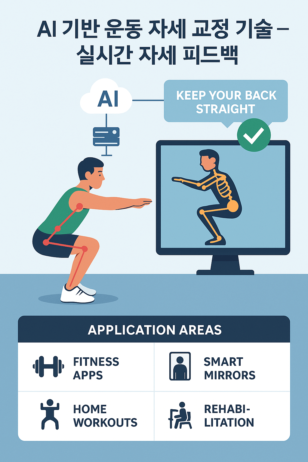 AI 기반 운동 자세 교정 기술 – 실시간 자세 피드백의 진화