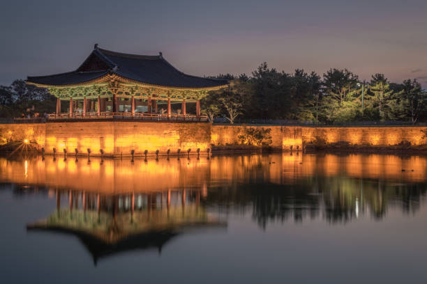 동궁과 월지 안압지 환상적인 야경
