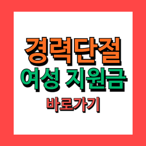 경력단절 여성 지원금 창업 지원금 채용