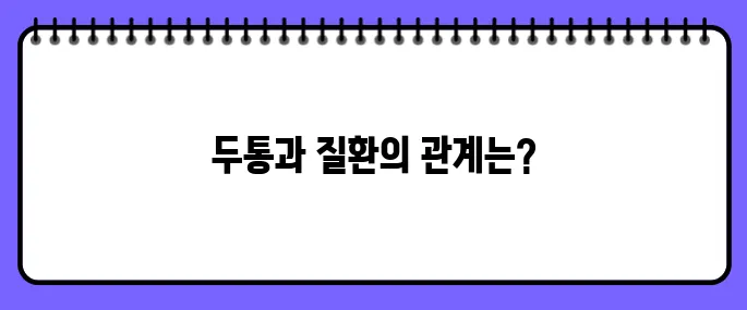 두통 부위별 의심 질환