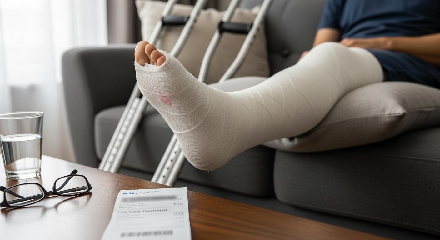 운전자보험 골절 치료비