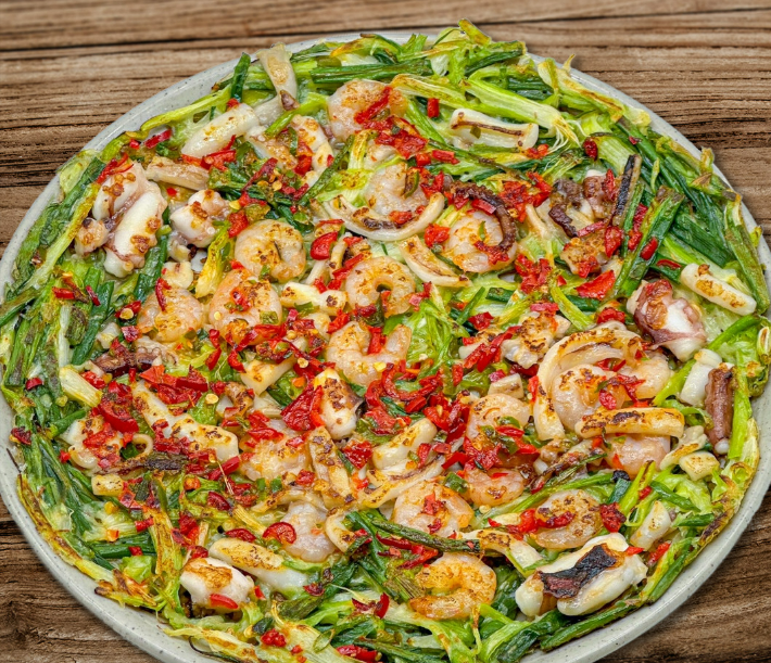 조조칼국수 해물파전