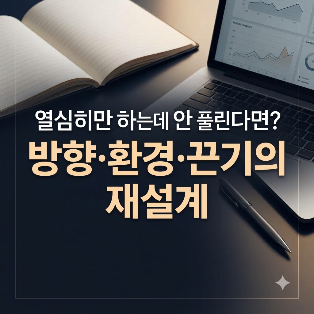 성공을 위한 방향 점검과 환경 설계 전략 정리
