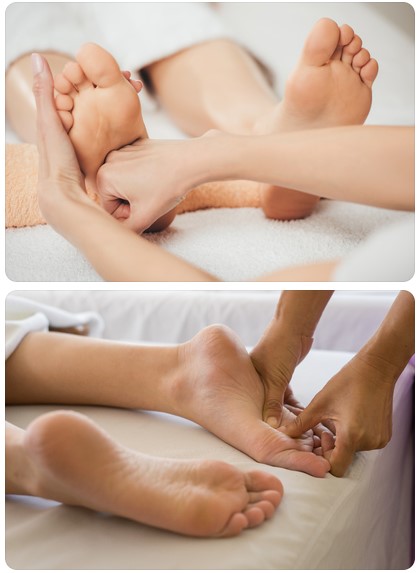시원한 발 마사지 코스도 포함되어 있답니다^^