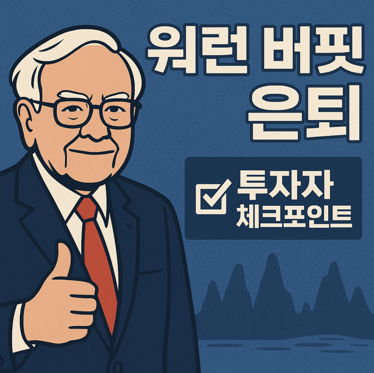워런 버핏 은퇴 투자자 체크포인트