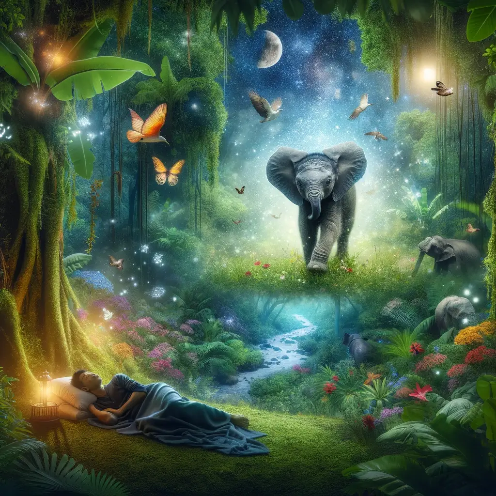 아기 코끼리 꿈 해몽