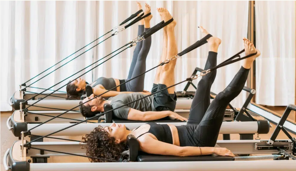 필라테스 재활치료 장면