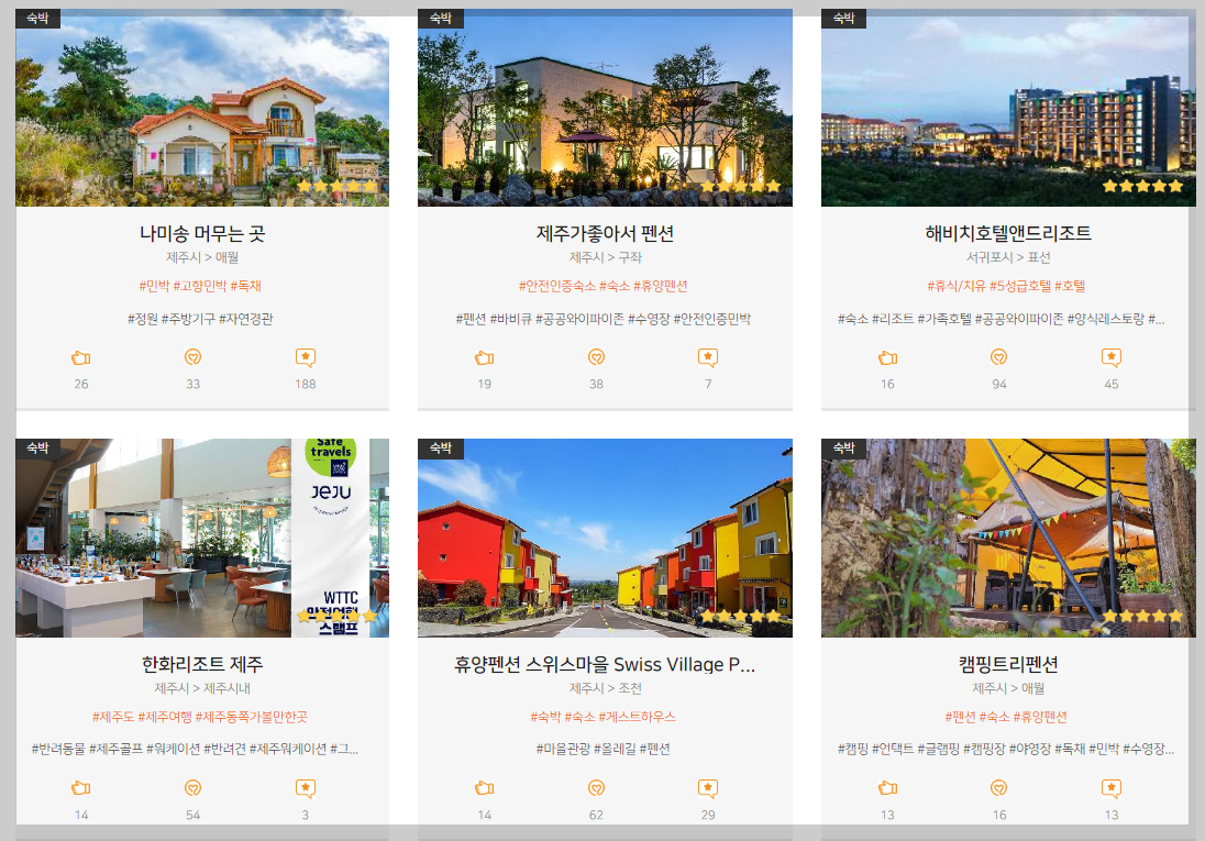 제주 숙박