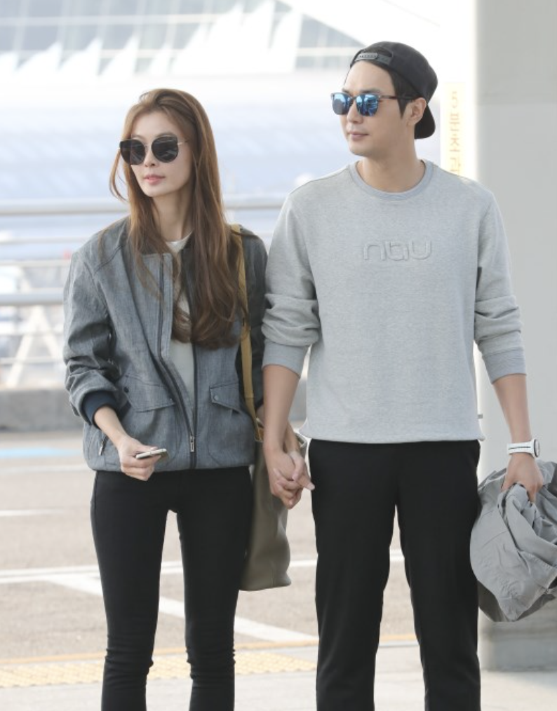 조성윤 윤소이 신혼여행