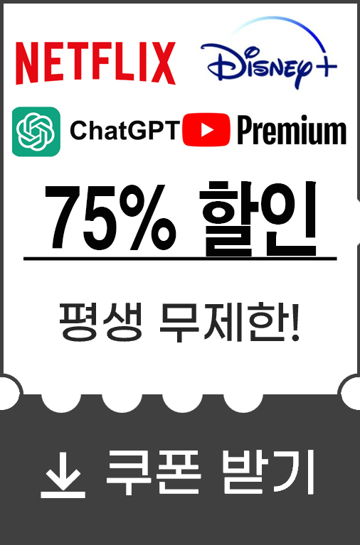 넷플릭스 공유구독 후기 월 17,000원→4,250원 절약 성공담