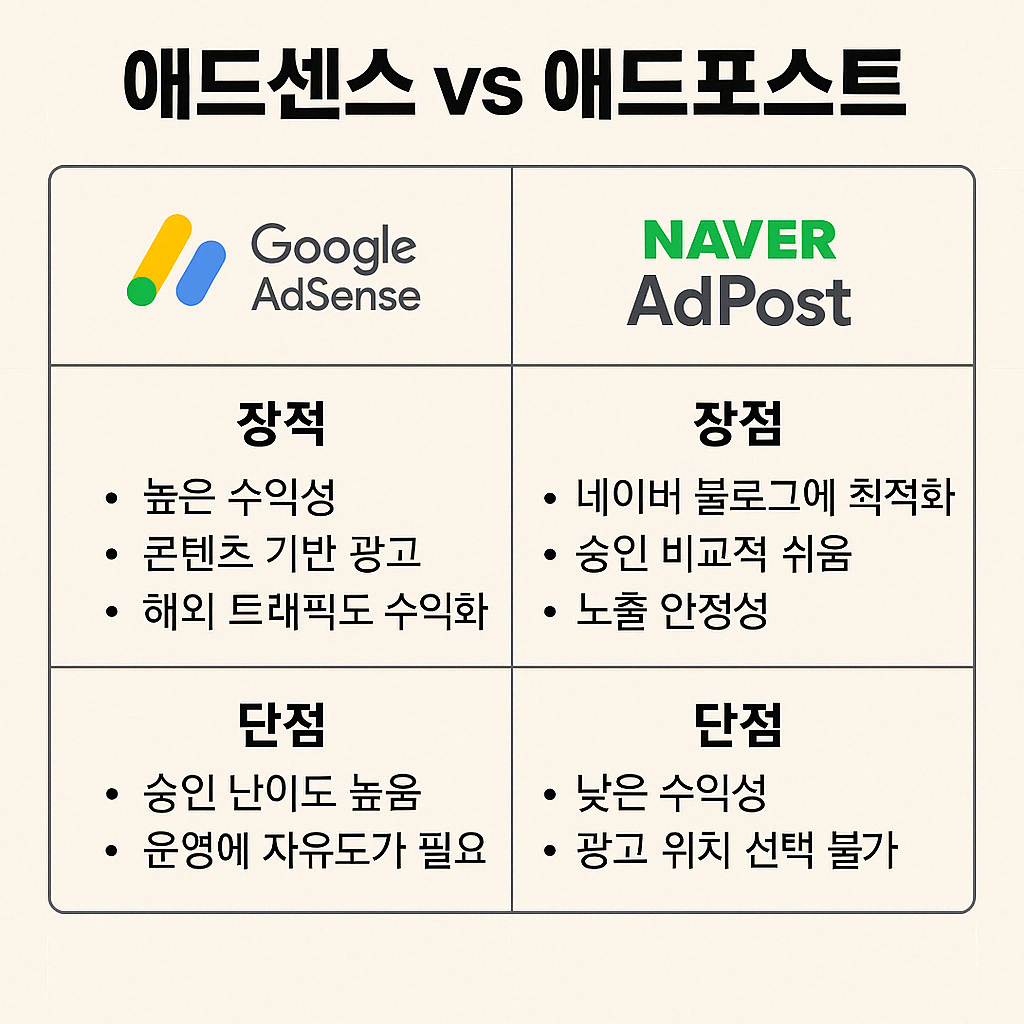 에드센스 에드포스트비교