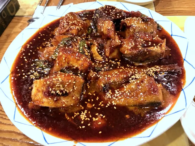 서대문 충정로 25년 전통 간장 코다리 조림 맛집 추천