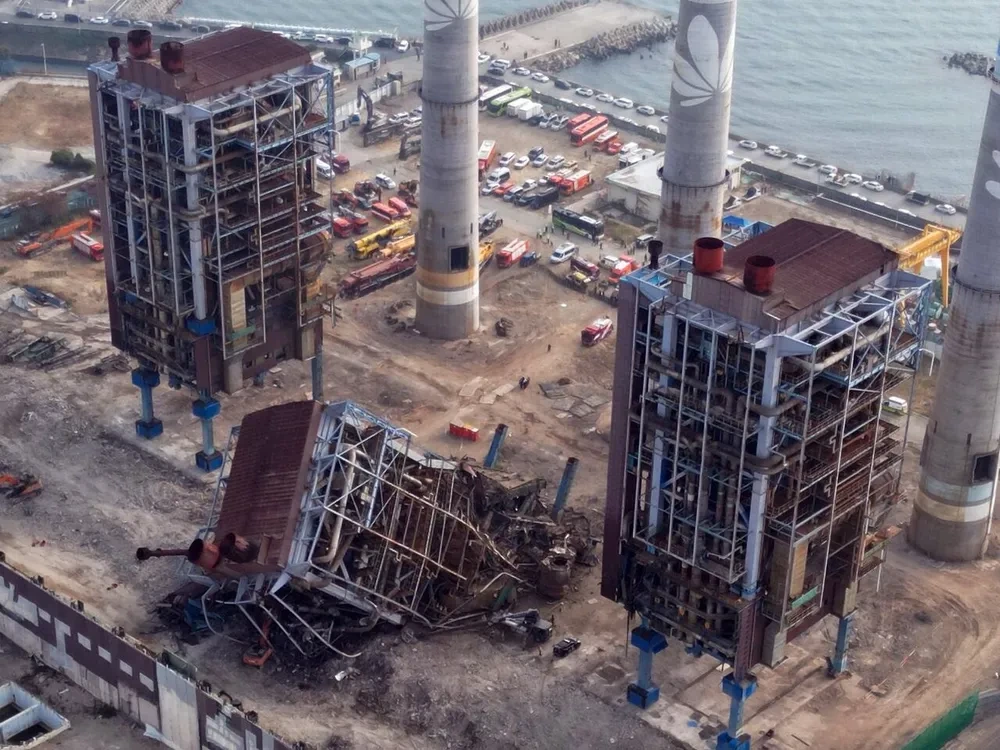 화력발전소 사고