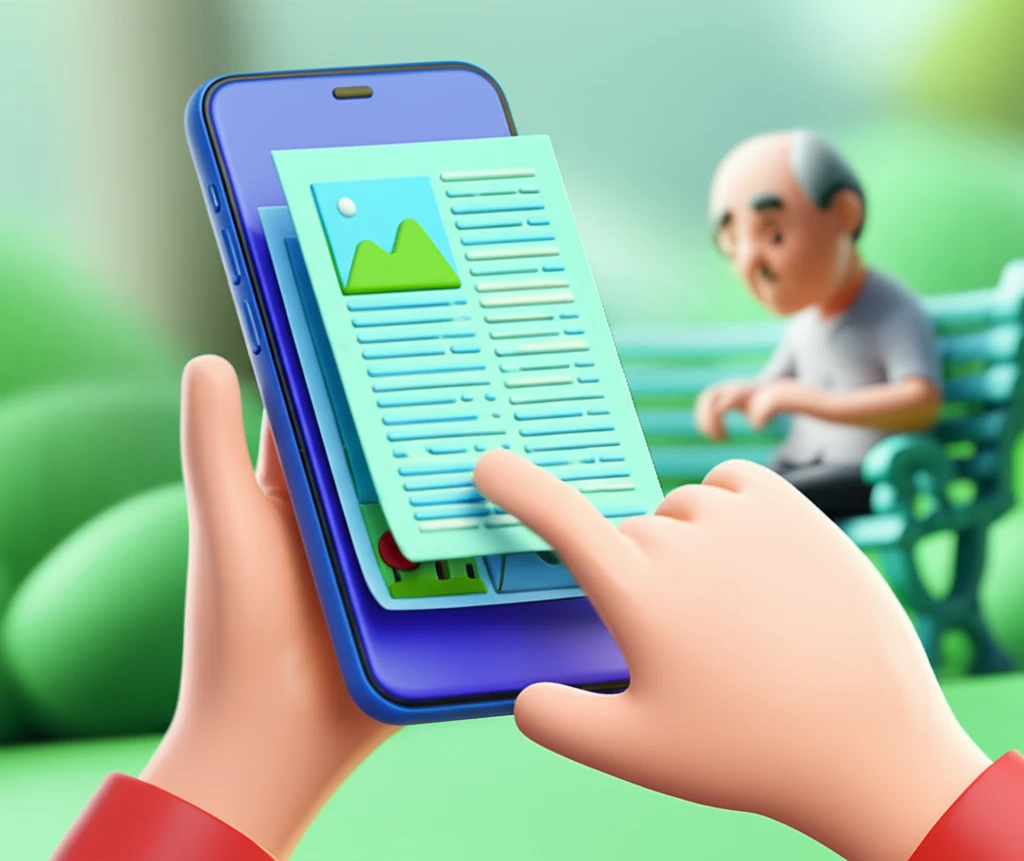 파주 교차로 신문 그대로보기 이용 방..