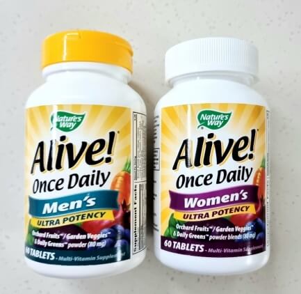 얼라이브 포맨 및 포우먼 영양제
