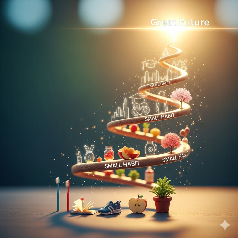 작은 습관이 모여 큰 미래를 만듭니다.