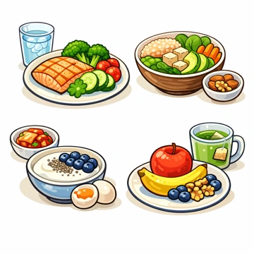 식단별로 정리한 아토피에 좋은 음식 구성 예시8