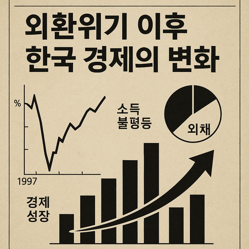 외환위기 이후 한국 경제의 변화 관련 사진