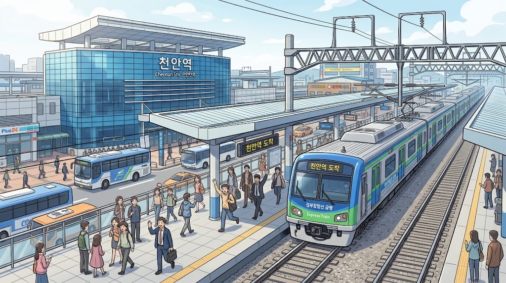 천안 수원 서울행 급행 시간 정보