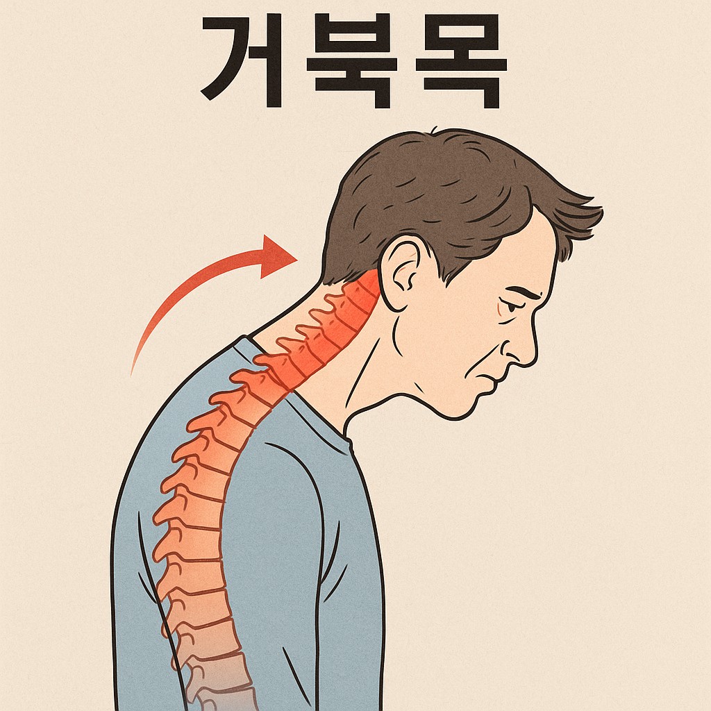 거북목