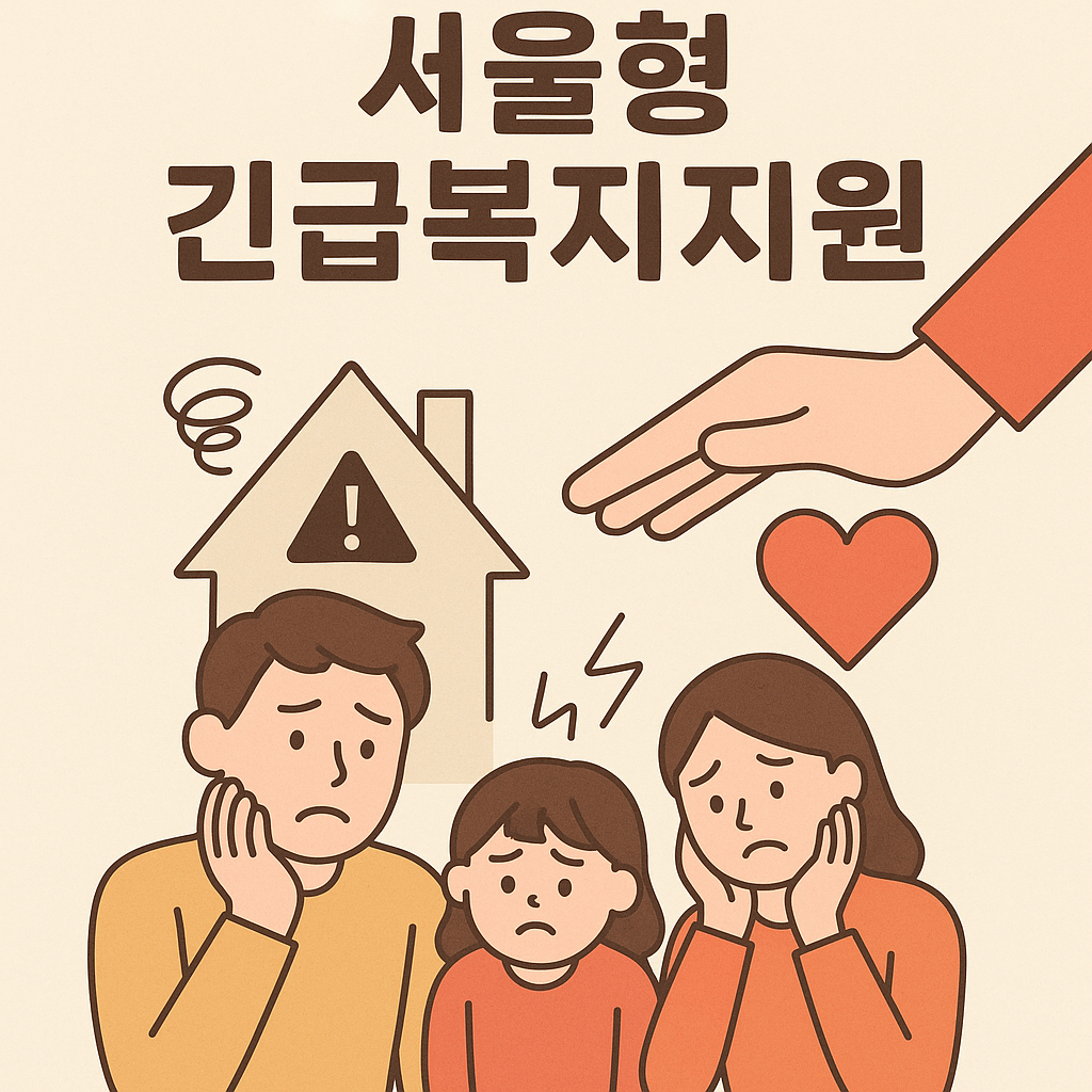 서울형 긴급복지지원 안내 — 갑작스러운 위기 상황에서 서울시민을 돕는 안전망