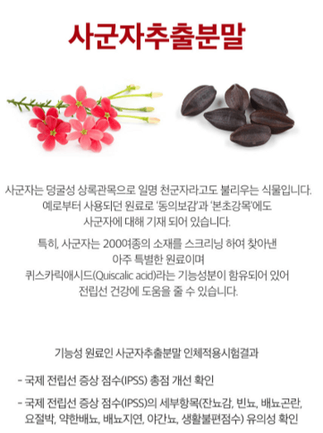 전립선 사군자