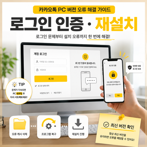 카카오톡 pc버전 다운로드
