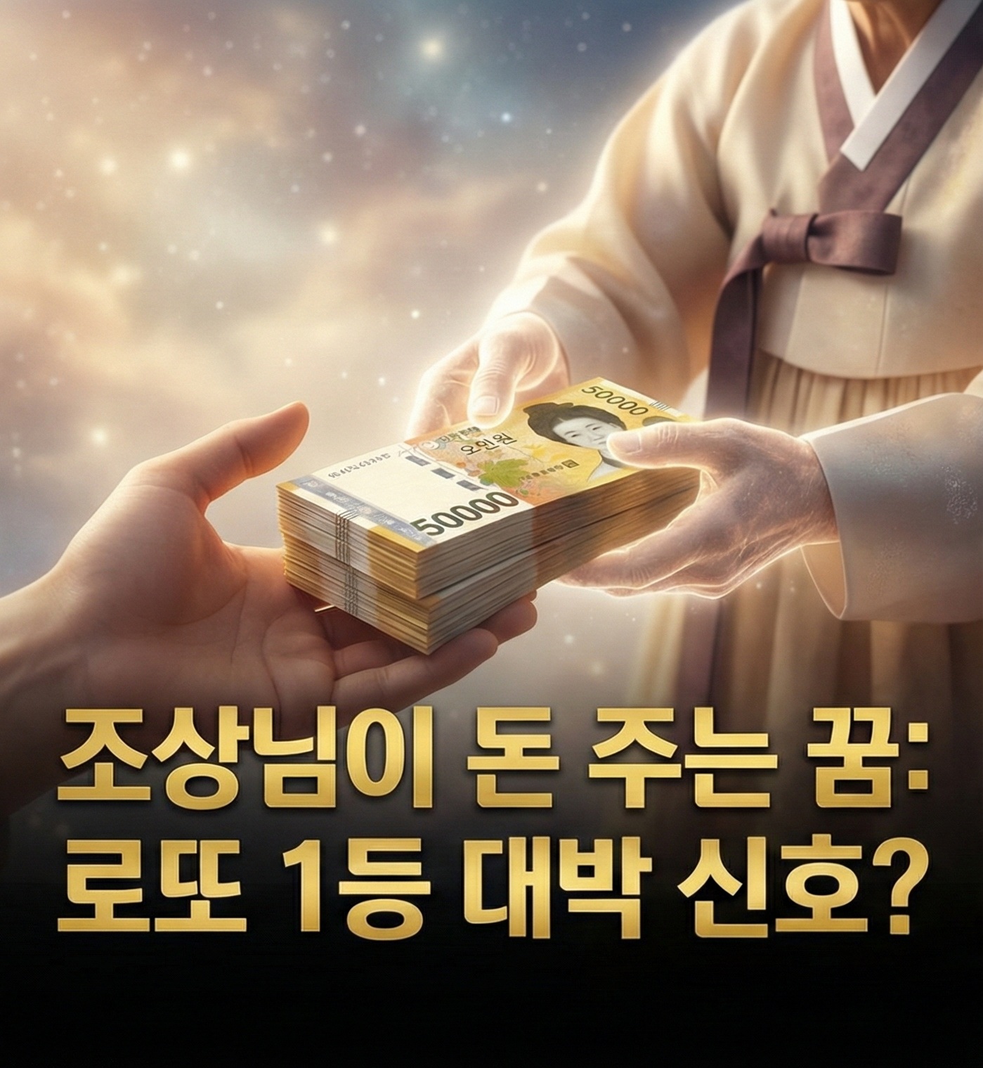 조상님이 돈 주는 꿈