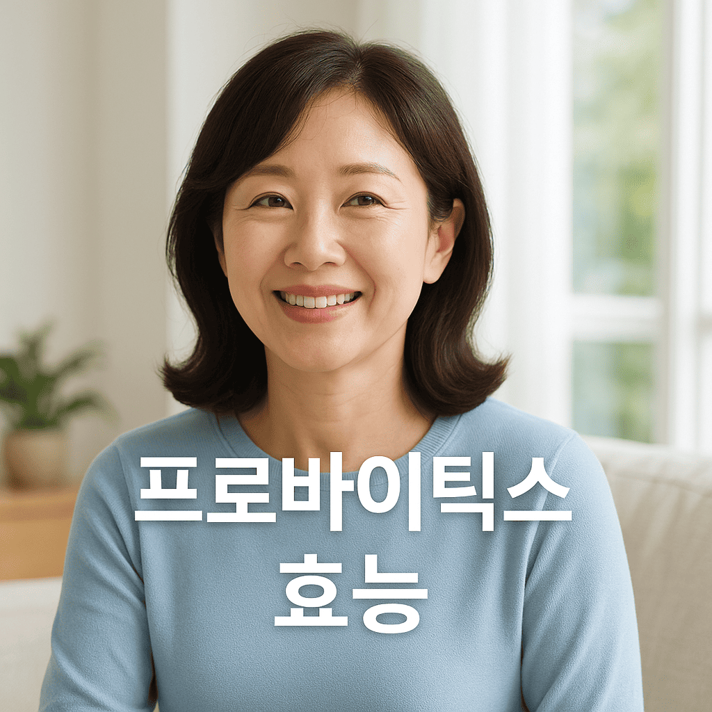 프로바이오틱스 과학적 효능