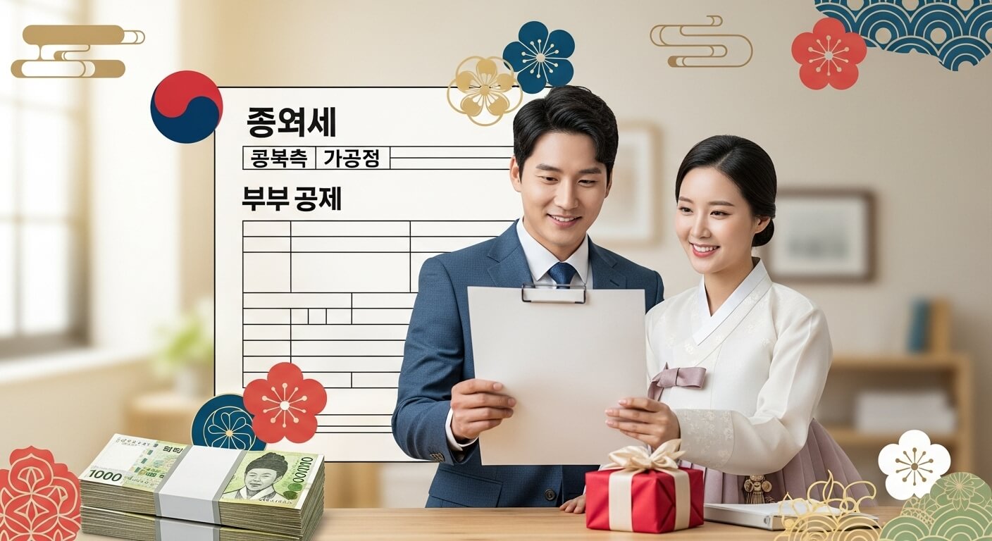 부부 증여세 면제 한도액