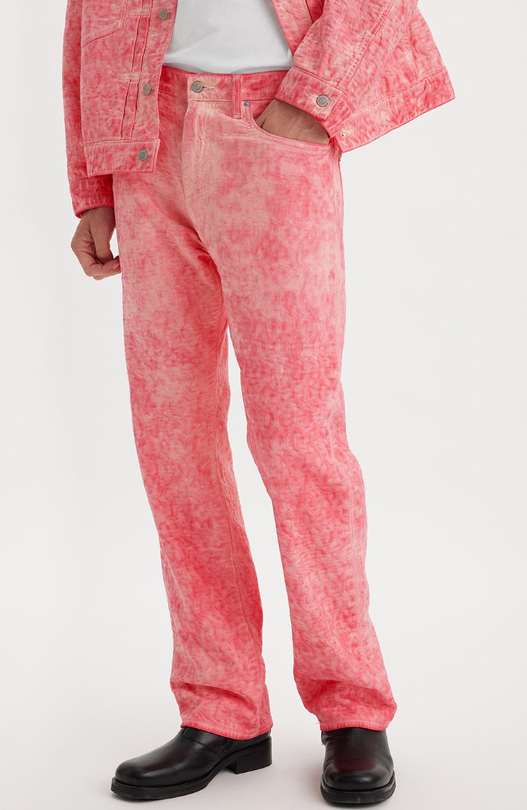 리바이스 x 스투시 콜라보 컬렉션 자카드 진 알아보기