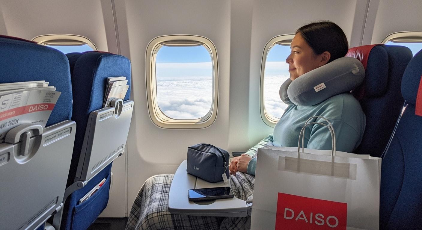 다이소 기내용 목베개 추천