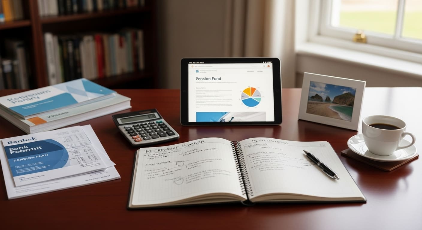 생명보험 연금전환 신청서와 펜이 놓인 모습