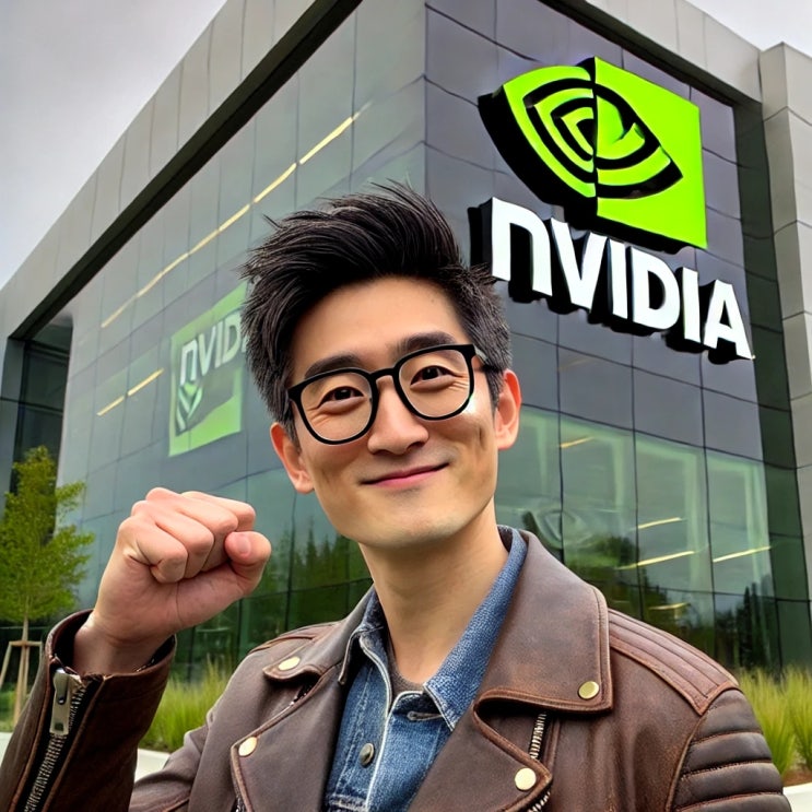 엔비디아 CEO가 네이버와 AI&middot;로봇 협력 논의로 글로