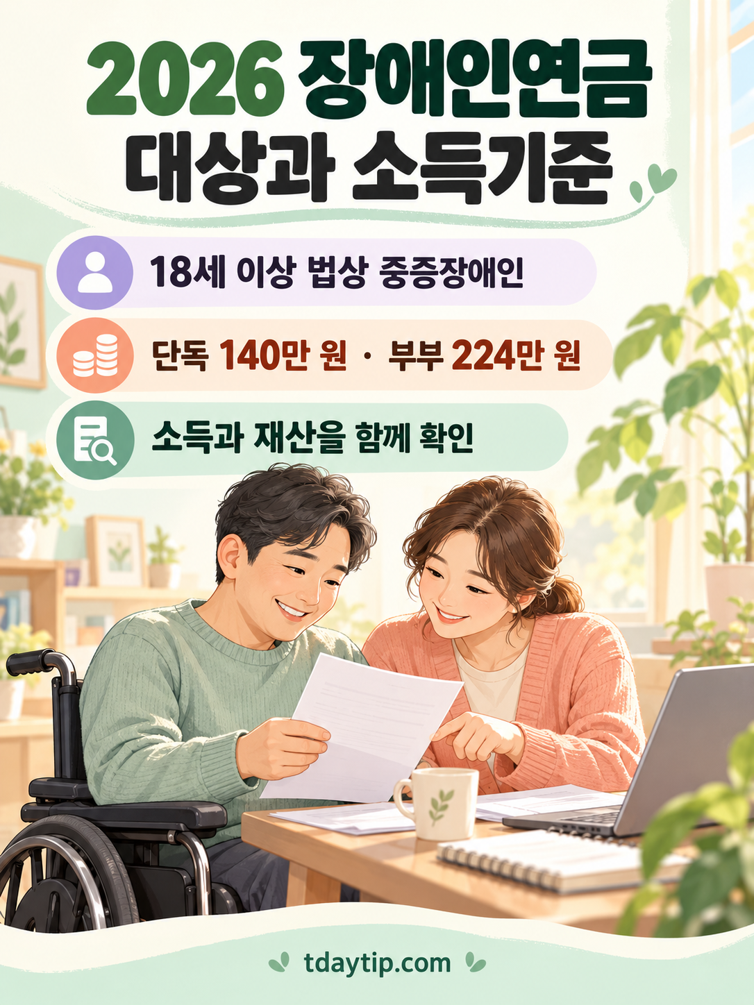 대상과소득기준
