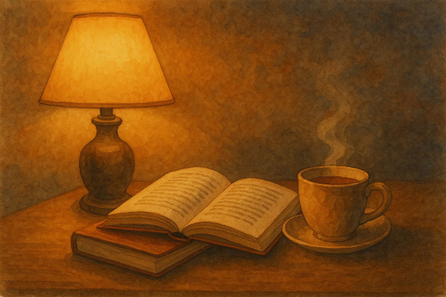 따뜻한 독서의 시간