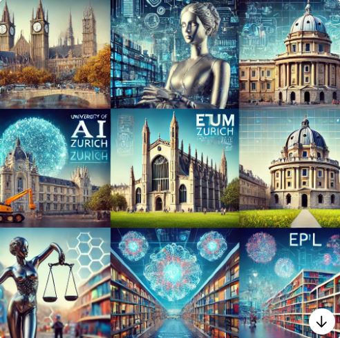 유럽 AI 명문 대학 비교 분석